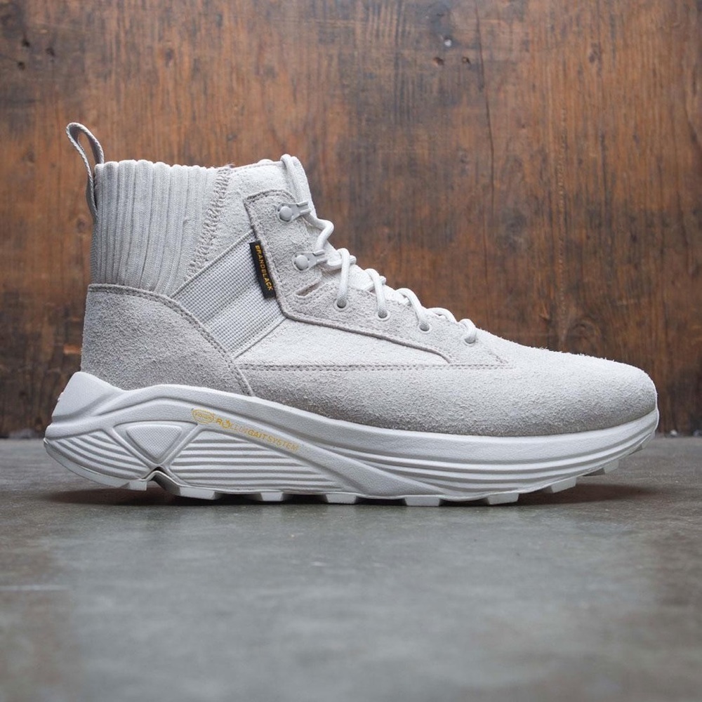 BRANDBLACK x Vibram MEN MIL SPEC Suede /Knit HIKER Sneaker Boot